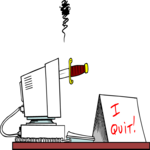 I Quit! Clip Art