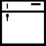 Refrigerator 02 Clip Art