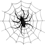 Spider Web 6 Clip Art