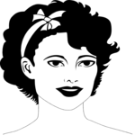 Female 051 Clip Art