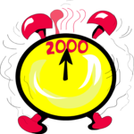 2000 - Clock Clip Art
