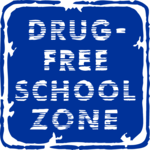 School Zone - Drug Free 2 Clip Art