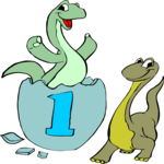 Kids 1st Birthday - Dino