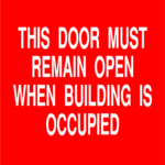 Keep Door Open