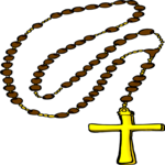 Rosary 5 Clip Art