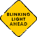 Blinking Light Ahead Clip Art