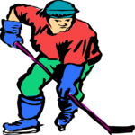 Ice Hockey 3 Clip Art