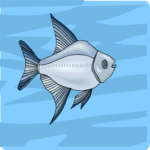 Fish 254 Clip Art