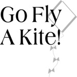 Go Fly a Kite! Clip Art