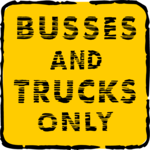 Busses & Trucks Only