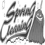 Spring Cleaning Clip Art
