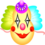 Mask - Clown 3 Clip Art