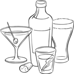 Cocktails 3 Clip Art