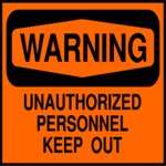 Keep Out 2 Clip Art