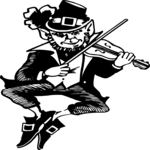 Leprechaun with Fiddle