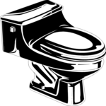 Toilet 04 Clip Art