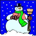 Snowman 04 Clip Art