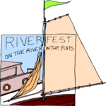 Riverfest Sign Clip Art
