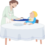 Mother Feeding Son 1