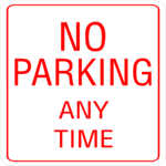 No Parking 01 Clip Art