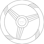 Steering Wheel 1 Clip Art