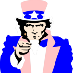 Uncle Sam 06 Clip Art