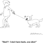 Dog - Heel Clip Art
