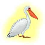 Pelican 13 Clip Art