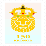 Stamp - Swedish Clip Art