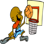 Basketball Player 49 Clip Art