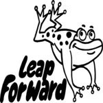 Leap Forward Clip Art
