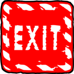 Fire Exit 5 Clip Art
