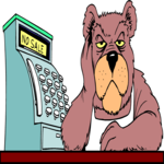 No Sale - Bear Clip Art