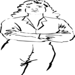 Woman with Arms Crossed 1