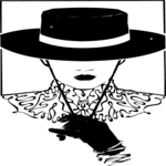 Woman Wearing Hat 03