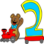 Kids 2nd Birthday - Bear