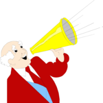 Man with Megaphone 3