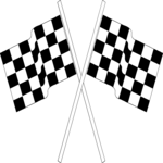 Auto Racing - Flags 1 Clip Art