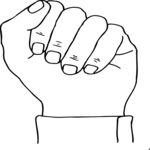Fist 03 Clip Art