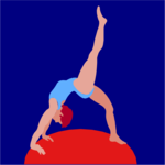 Gymnast 39 Clip Art