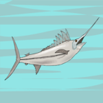 Swordfish 4 Clip Art