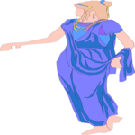Roman Woman 2 Clip Art