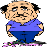 Man with Dead Flowers