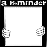 Memo - A Reminder