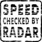 Speed Checked 3 Clip Art