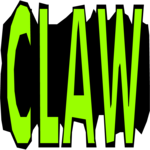 Claw - Title Clip Art