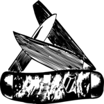 Antique Style Knife - Pocket 1