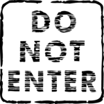 Do Not Enter 2