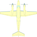 Prop Plane 10 Clip Art