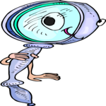 Magnifying Glass 3 Clip Art
